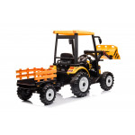 Elektrické autíčko Traktor MEGA D68 24V - žlté